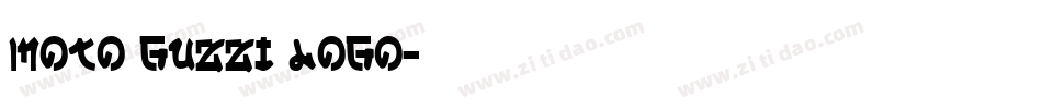 Moto Guzzi Logo字体转换